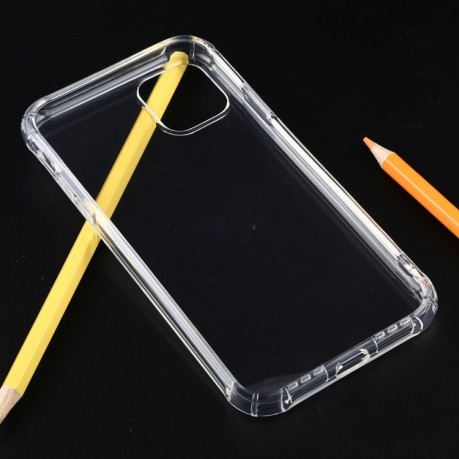 Ударозащитный силиконовый чехол Thick на  iPhone 11 Pro-прозрачный