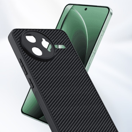 Протиударний чохол Carbon Fiber Texture Printing для Xiaomi Poco F7 Ultra 5G - чорно-синій