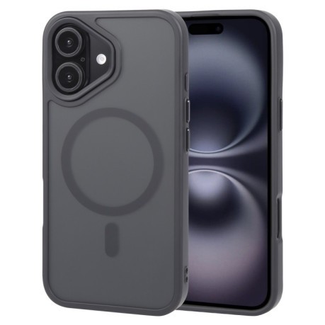 Чехол GEBEI Skin Feel MagSafe Magnetic для iPhone 16 - черный