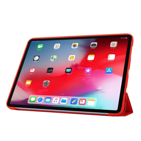 Чехол-книжка Trid-fold Deformation Stand на iPad Pro 11 (2020)/ Pro 11 2018- красный