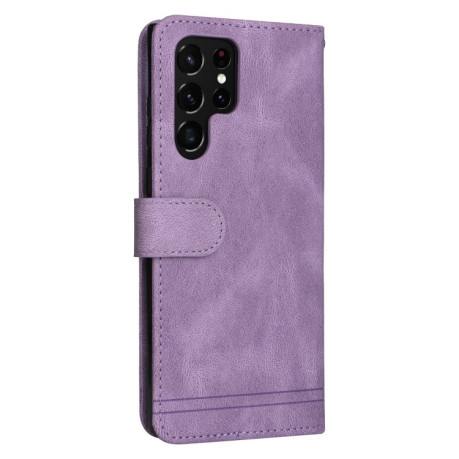 Чехол-книжка Skin Feel Life Tree для Samsung Galaxy S22 Ultra - фиолетовый