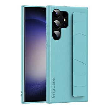 Чохол Skin Elastic Wrist Grip Back Cover на Samsung Galaxy S24 Ultra 5G - синій