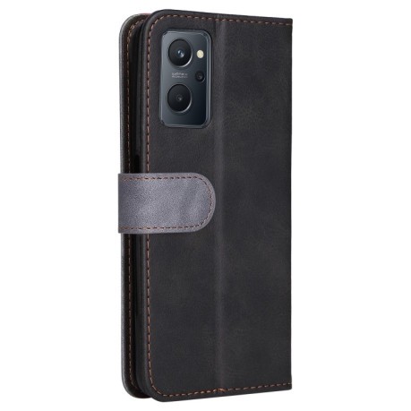 Чехол-книжка Business Stitching-Color для Realme 9i/OPPO A76/A96 4G - серый
