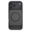 Противоударный чехол Kalebol MagSafe Invisible Tilt Holder PC Hybrid TPU для iPhone 17 Pro - черный