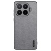 Чехол Tree Bark Leather Shockproof на Xiaomi 17T 5G — серый