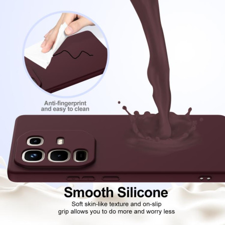 Силіконовий чохол Shockproof Silicone Magsafe для Infinix Note 50 4G / 50 Pro 4G - коричневий