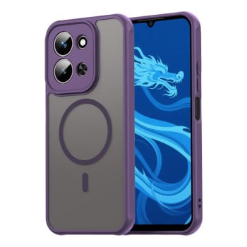 Чохол Fan Dun Series гібрид Frosted з Magsafe на Xiaomi Redmi 15C 5G / 4G EU 173mm - фіолетовий