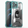 Противоударный чехол Clear Matte with Holder для iPhone 13 Pro Max - зеленый