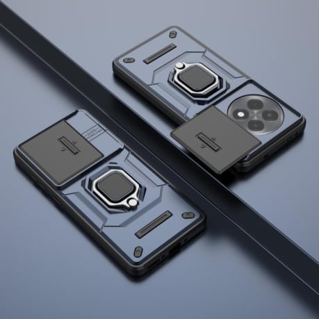 Протиударний чохол Sliding Camshield для OnePlus 13R/Ace 5/Ace 5 Pro/Ace 5 Pro 5G - синій