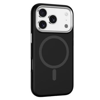 Силіконовий чохол Mutural Karen Series Liquid Silicone MagSafe на iPhone 17 Pro Max - чорний