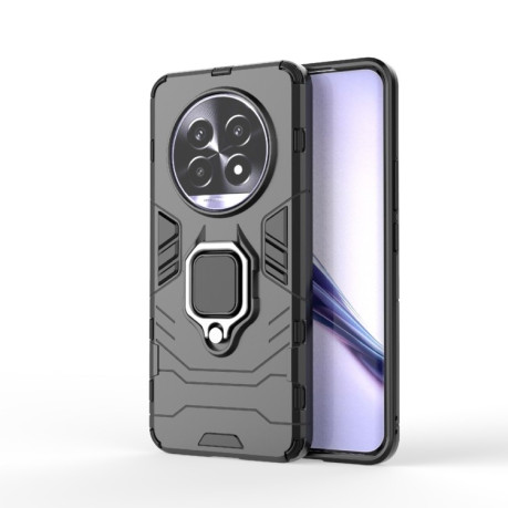 Противоударный чехол HMC 360 Degree Rotating Holder на Realme 13 Pro - черный