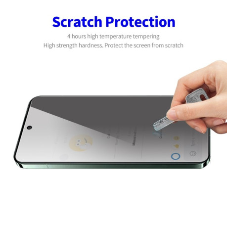 Защитное стекло ENKAY 28 Degree Privacy Screen для Samsung Galaxy A55 - черное