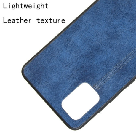 Ударозащитный чехол Sewing Cow Pattern на Samsung Galaxy A51-синий
