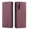 Чохол-книга CaseMe 013 Series на Samsung Galaxy A50/A30s/A50s- винно-червоний
