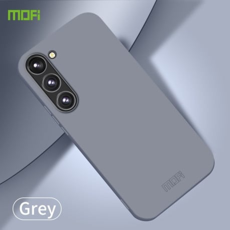 Ультратонкий чохол MOFI Qin Series Skin Feel All-inclusive Silicone Series для Samsung Galaxy A34 5G - сірий