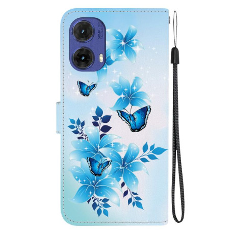 Чохол-книжка Colored Drawing Series Motorola Moto G85 5G - Butterflies