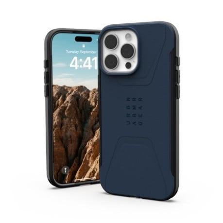 Оригинальный чехол UAG Civilian Magsafe для iPhone 16 Pro Max - Blue