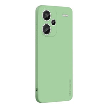 Силиконовый чехол PINWUYO Sense Series на Xiaomi Redmi Note 13 Pro+ - зеленый