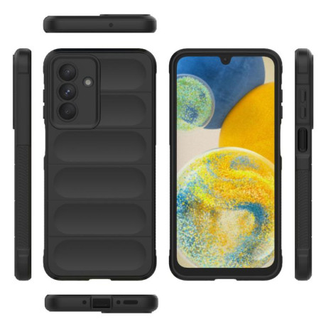 Силиконовый чехол Magic Flannel для Samsung Galaxy A26 5G - черный