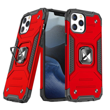 Противоударный чехол Wozinsky Ring Armor на iPhone 13 Pro-красный