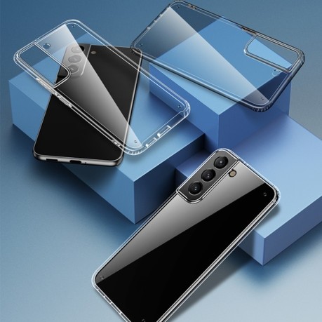 Противоударный чехол Wlons Ice Crystal для Samsung Galaxy S22 Plus 5G - черный