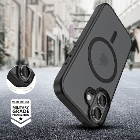 Чохол Tech-Protect MagMat MagSafe на iPhone 17 - Matte Black