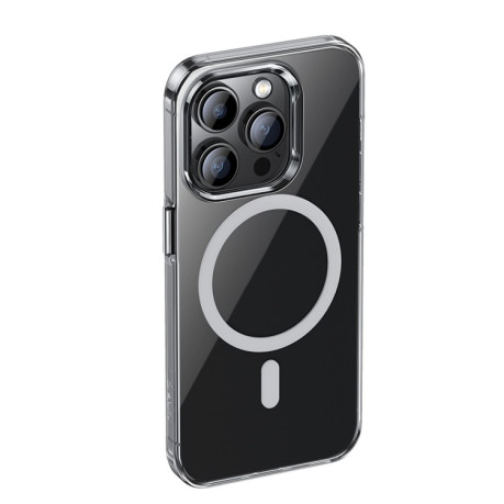 Противоударный чехол Benks Magsafe Magnetic для iPhone 15 Pro - прозрачный