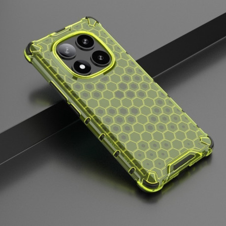 Протиударний чохол Honeycomb на Xiaomi Redmi Note 14 Pro 5G/Poco X7 - зелений