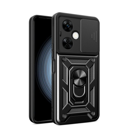 Противоударный чехол Camera Sliding для OnePlus Nord N30 / CE3 Lite - черный
