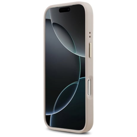 Оригінальний чохол Guess 4G PU Classic Logo з MagSafe на iPhone 17 Pro - Pink