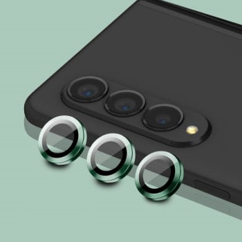 Захисне скло на камеру ENKAY 9H для Samsung Galaxy Fold4 - зелений