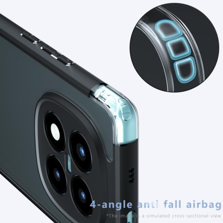 Противоударный чехол Armor Precise Hole гибрид для Poco 8 Pro/Redmi Note 15 Pro+ Global — прозрачный