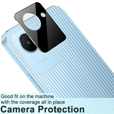 Захисне скло на камеру imak High Definition для Realme C30 - чорне