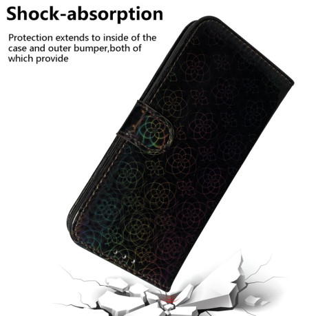 Чохол-книжка Solid Color Colorful на OPPO A78 4G - чорний