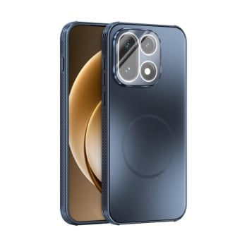 Противоударный чехол ABEEL Heat Dissipation Frosted MagSafe на OnePlus 15 — тёмно-синий