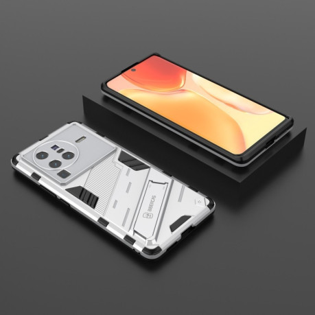 Протиударний чохол Punk Armor для Vivo X80 Pro - білий