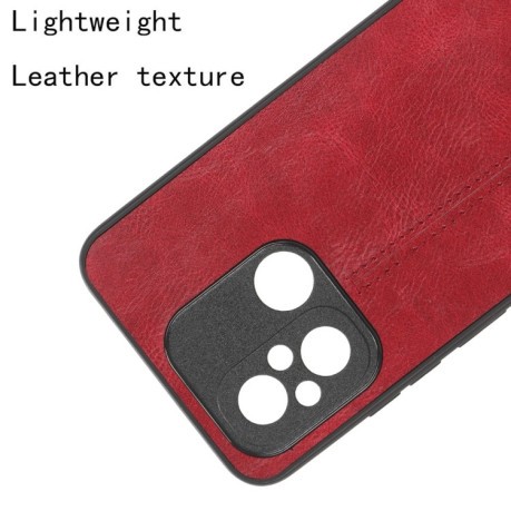 Ударозащитный чехол Sewing Cow Pattern для Xiaomi Poco C55/Redmi 12C/11A- красный