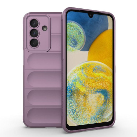 Силіконовий чохол Magic Flannel  для Samsung Galaxy A26 5G - фіолетовий