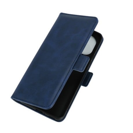 Чохол-книжка Dual-side Magnetic Buckle для Xiaomi Mi 11 - синій