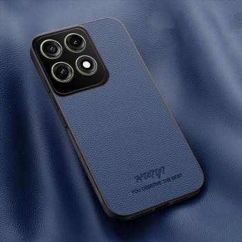 Чохол HUIYI Leather Magnetic на Motorola Edge 70 Pro — синій