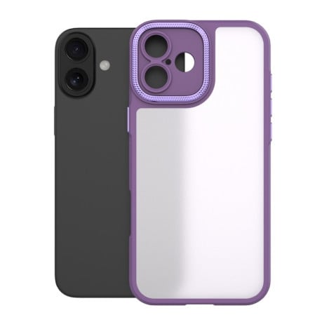 Чехол Bodyguard Micro Matte PC Hybrid TPU на iPhone 16 Plus - фиолетовый