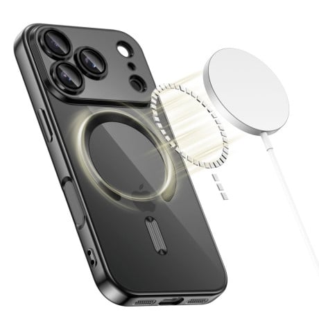 Чохол Tech-Protect MagFlex MagSafe на iPhone 17 Pro Max - Clear Black