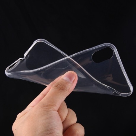 Ультратонкий прозрачный чехол на iPhone X/Xs  0.75mm TPU