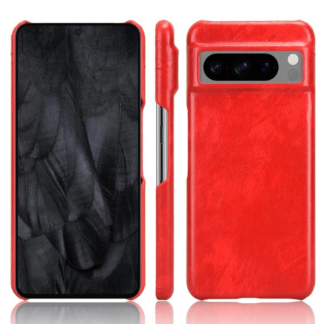 Чехол  Litchi Texture для Google Pixel 8 Pro - красный