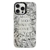 Чохол Electroplated Silver Series PC для iPhone 16 Pro - Money