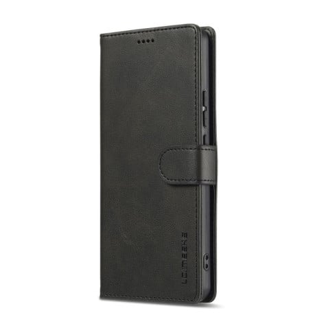 Чехол книжка LC.IMEEKE Calf Texture на Xiaomi 15T 5G - черный