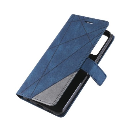 Чохол-книжка Skin Feel Splicing для Vivo Y72 5G / Y52 5G / iQOO Z3 - синій