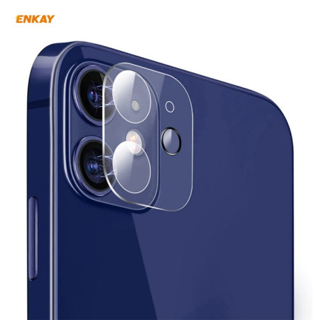 Защитное стекло на камеру ENKAY Hat-Prince 9H для iPhone 12 mini
