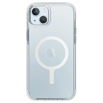 Оригинальный чехол UNIQ etui Combat Magclick Charging на iPhone 15 - white/blanc white
