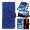 Кожаный чехол-книжка Retro Crazy Horse Texture на Samsung Galaxy M53 5G - синий